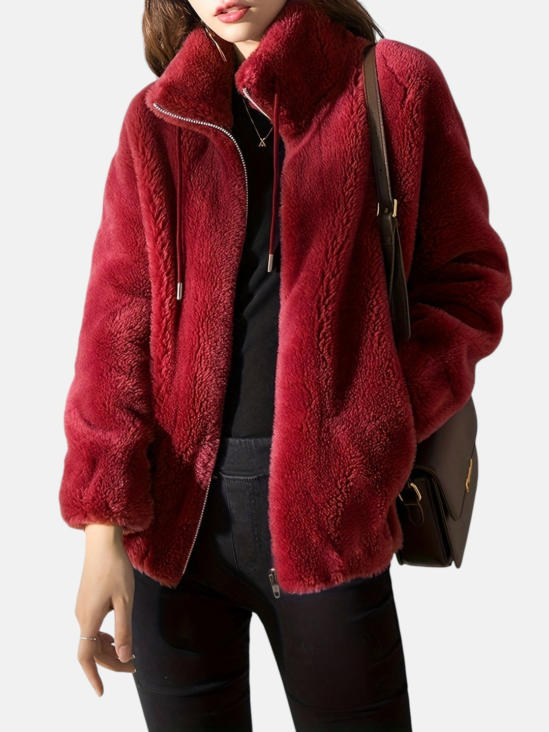 Nadia | Giacca Zip Accogliente