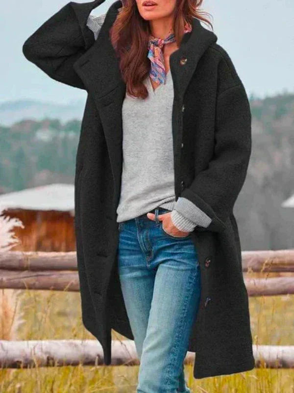 Chiara - Elegante cappotto lungo invernale