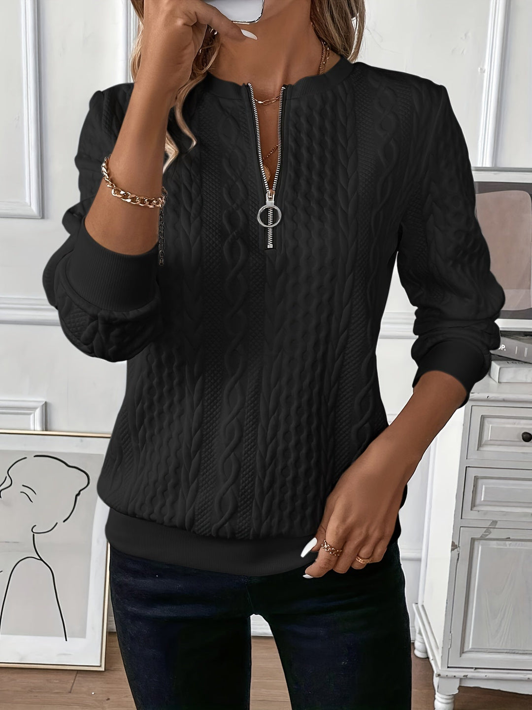 BÉRENGÈRE™|MAGLIONE CHIC RAFFINATO