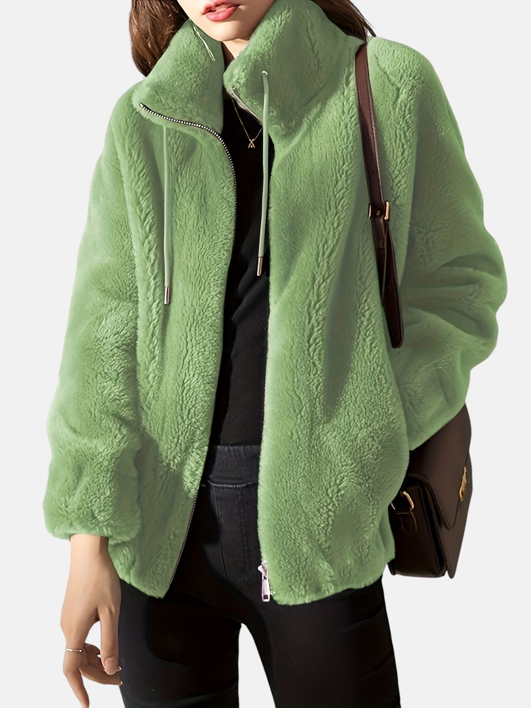 Nadia | Giacca Zip Accogliente
