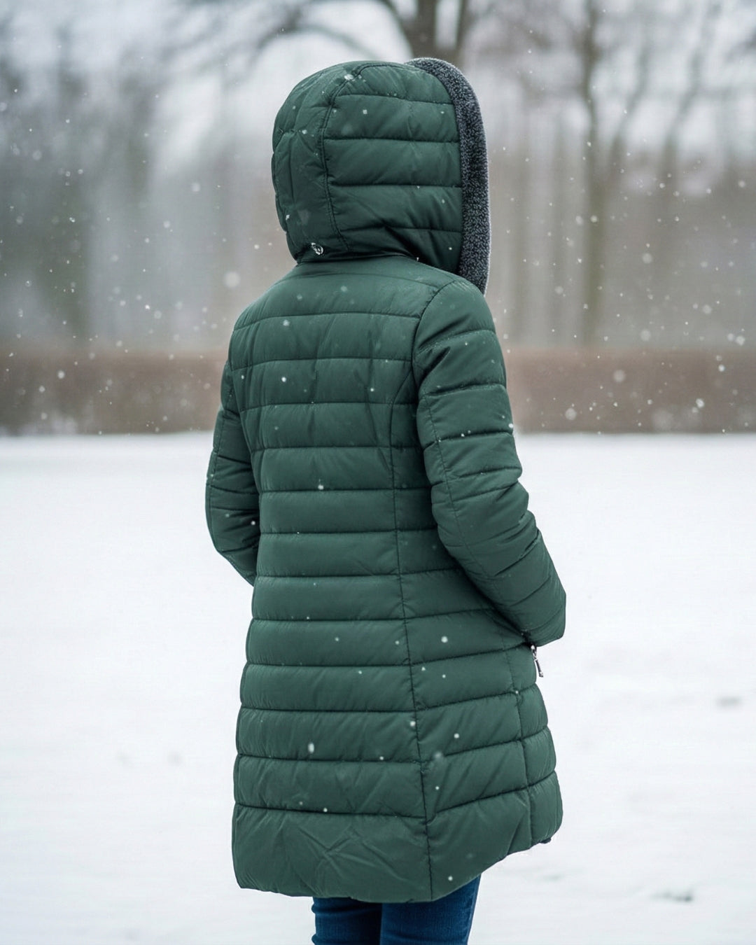 Michela | Cappotto invernale caldo con fodera in eco pile
