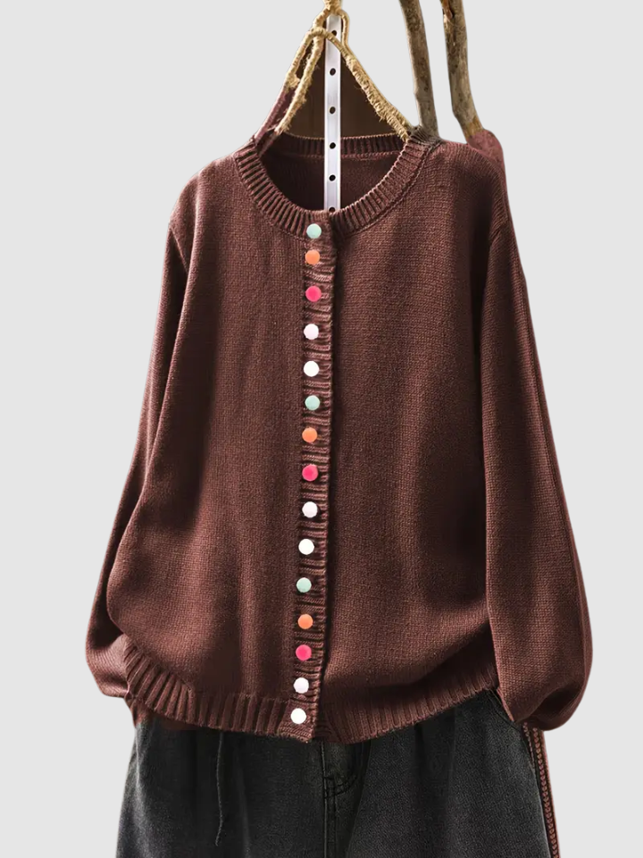 MARGOT™|ELEGANTE CARDIGAN IN COTONE