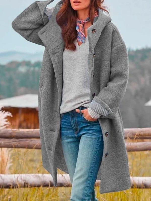 Chiara - Elegante cappotto lungo invernale