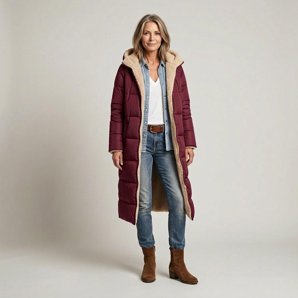 Amelia | Cappotto Elegante Reversibile