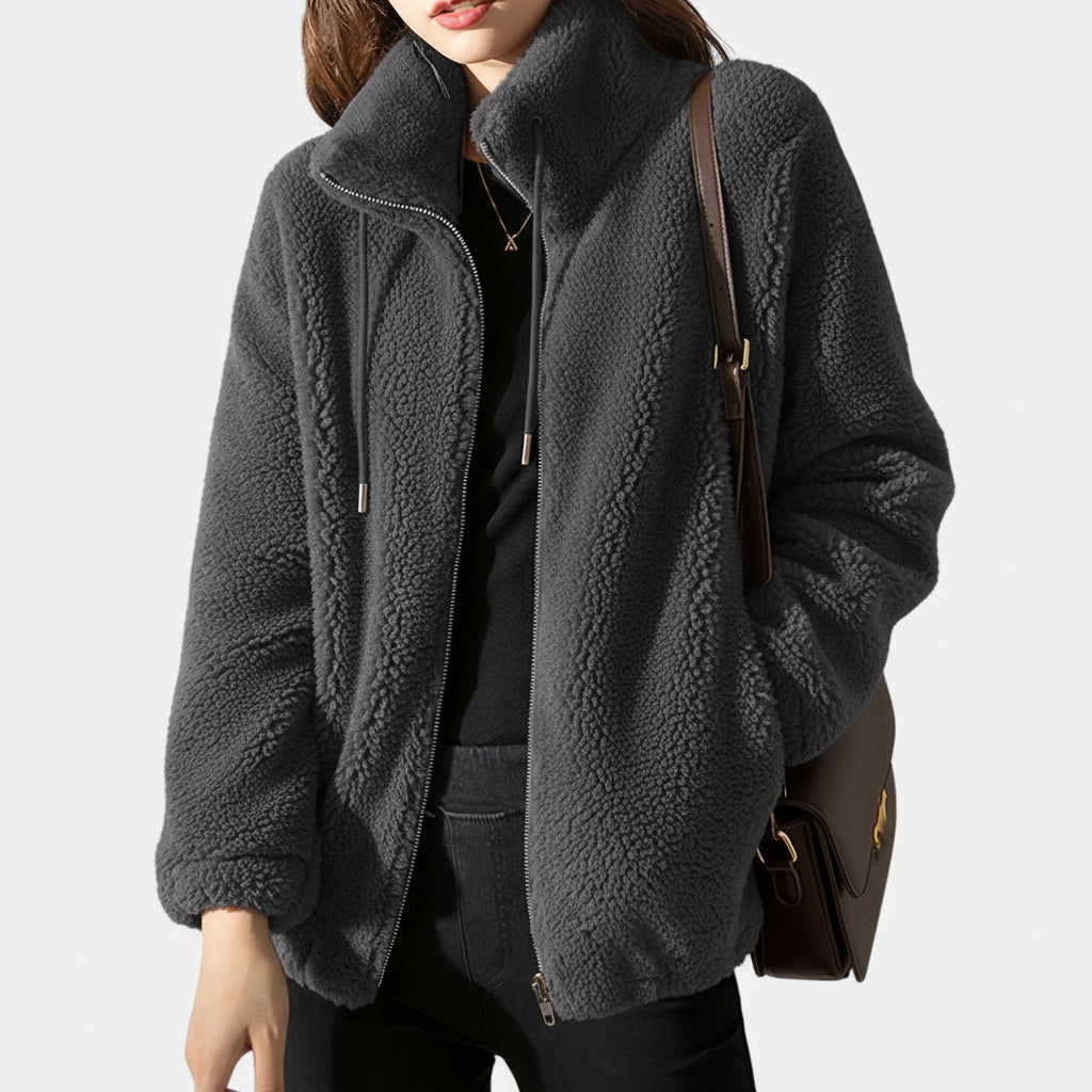 Nadia | Giacca Zip Accogliente