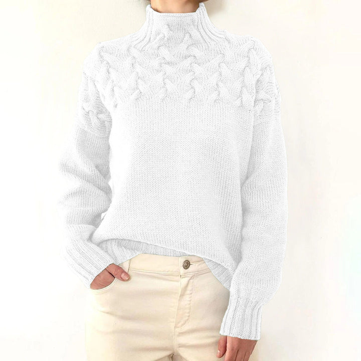JANE™|MAGLIONE COLLO ALTO