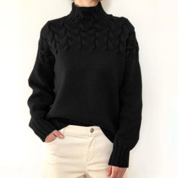 JANE™|MAGLIONE COLLO ALTO